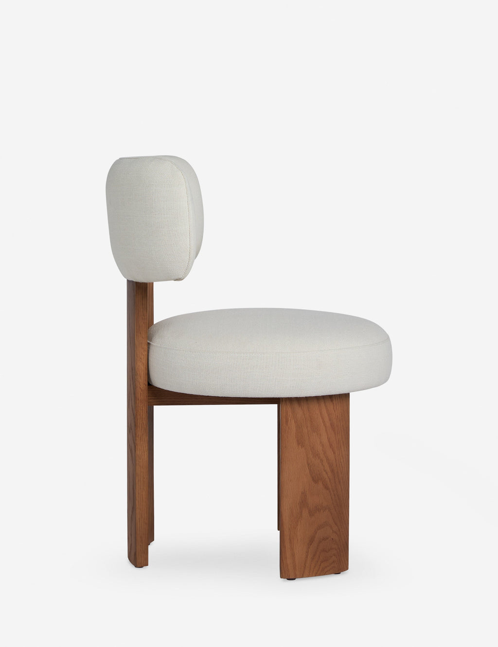 Bela Dining Chair | Cushioned Seat, Performance Linen Upholstery