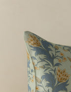 Blythe Accent Pillow | Floral Design, Linen Cotton