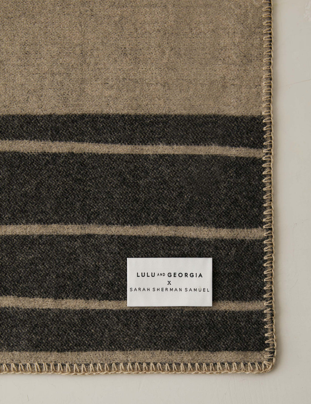 Bristol Wool Throw | Checkered Reversible Design