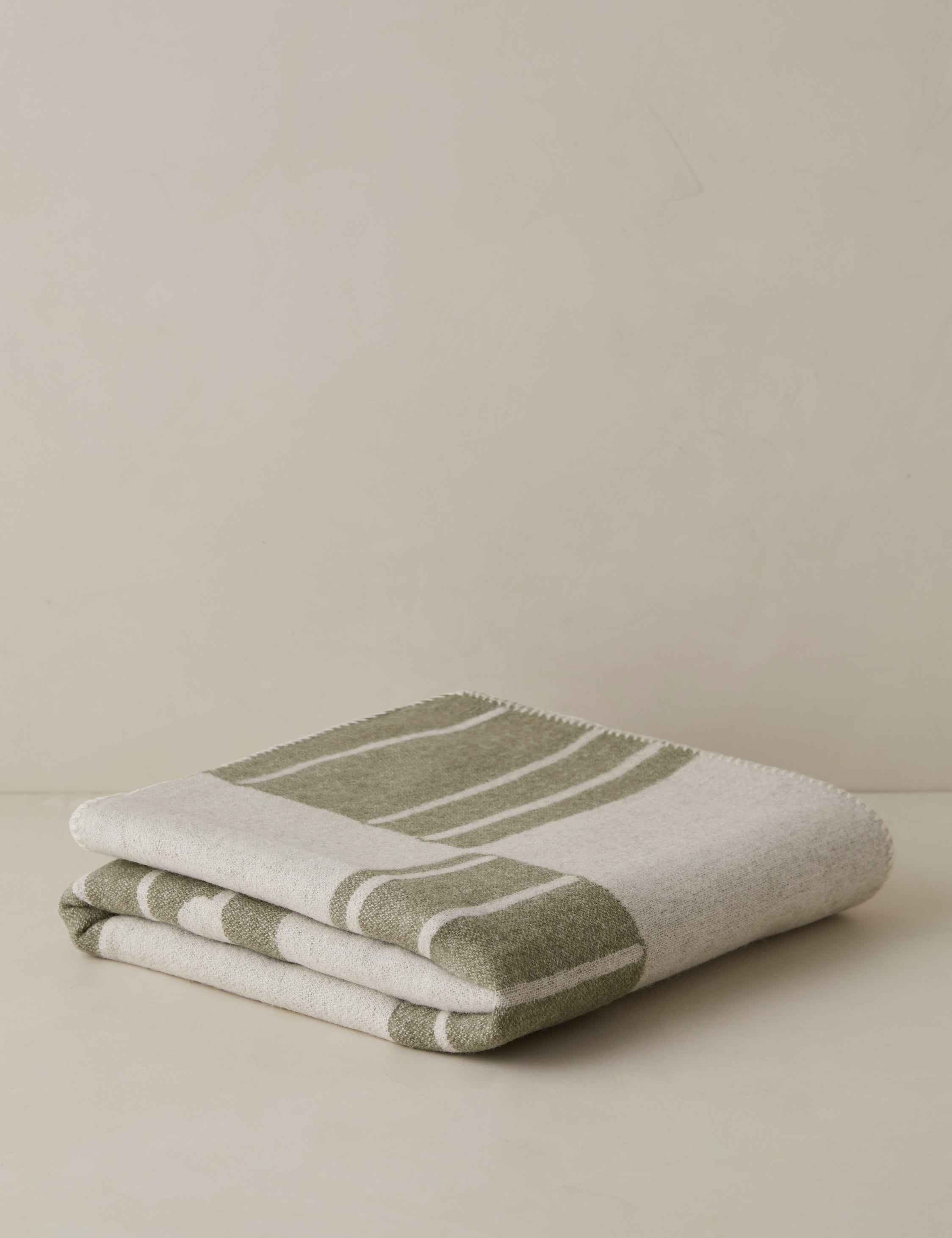 Bristol Wool Throw | Checkered Reversible Design