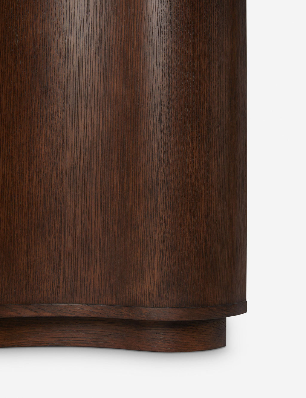 Cora Sideboard | Half-Moon Design, Natural Wood Grain