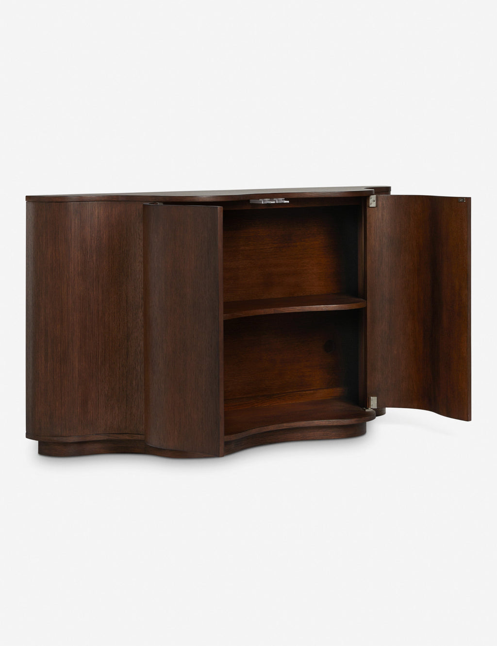 Cora Sideboard | Half-Moon Design, Natural Wood Grain