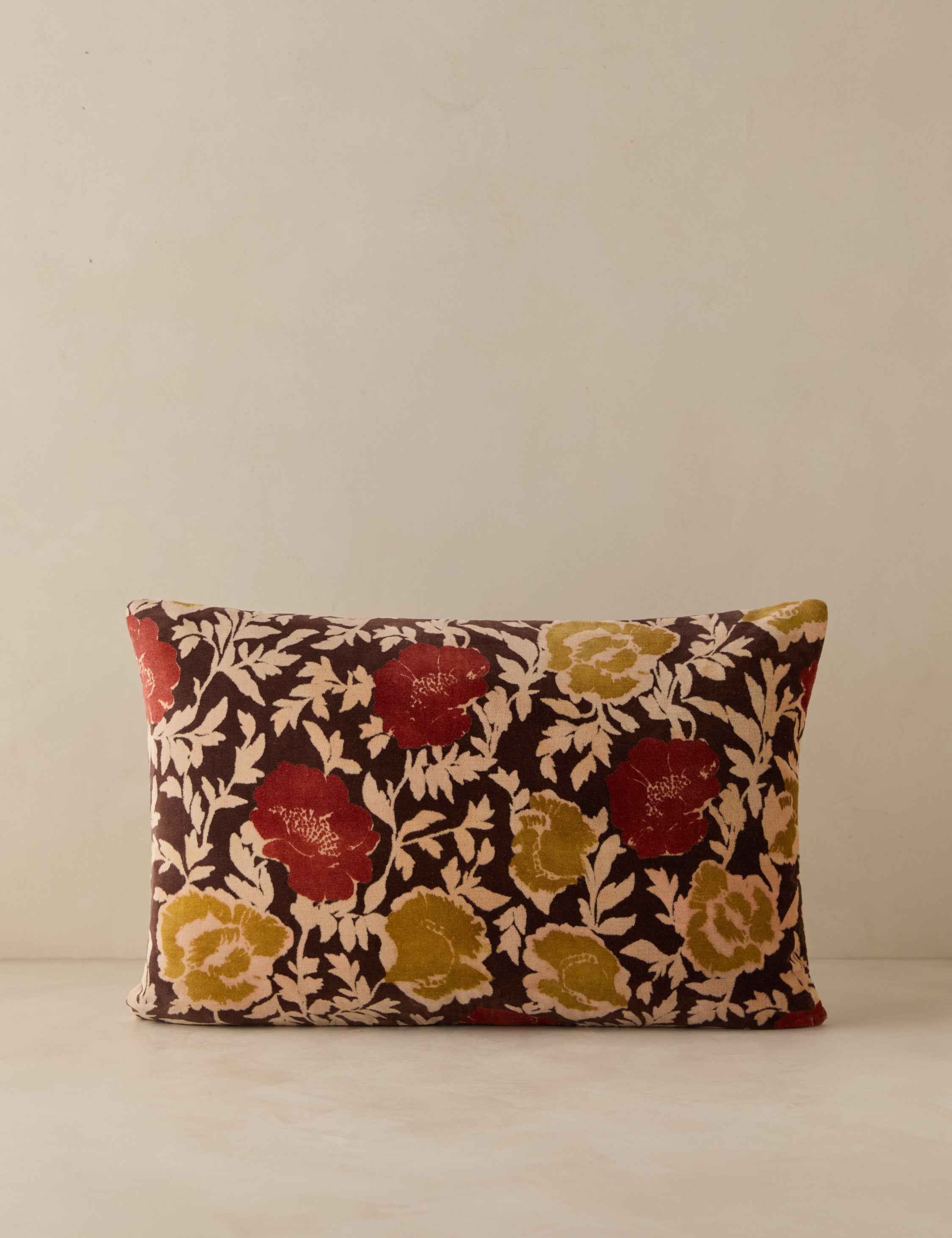 Cora Velvet Pillow | Verdant Floral Design