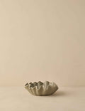 Bela Stoneware Bowl | Organic Lines, Reactive Glaze
