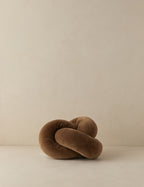 Dewey Velvet Pillow | Knotted Design, Chic Accent for Modern Decor