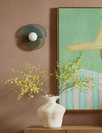 Wren Wrinkle Vase | Organic Earthen Form, Unique Glaze Finish