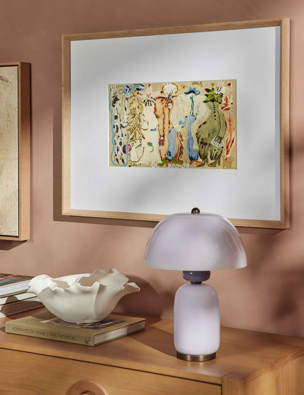Bela Wall Art | Vibrant Earthy Hues, Fluid Lines