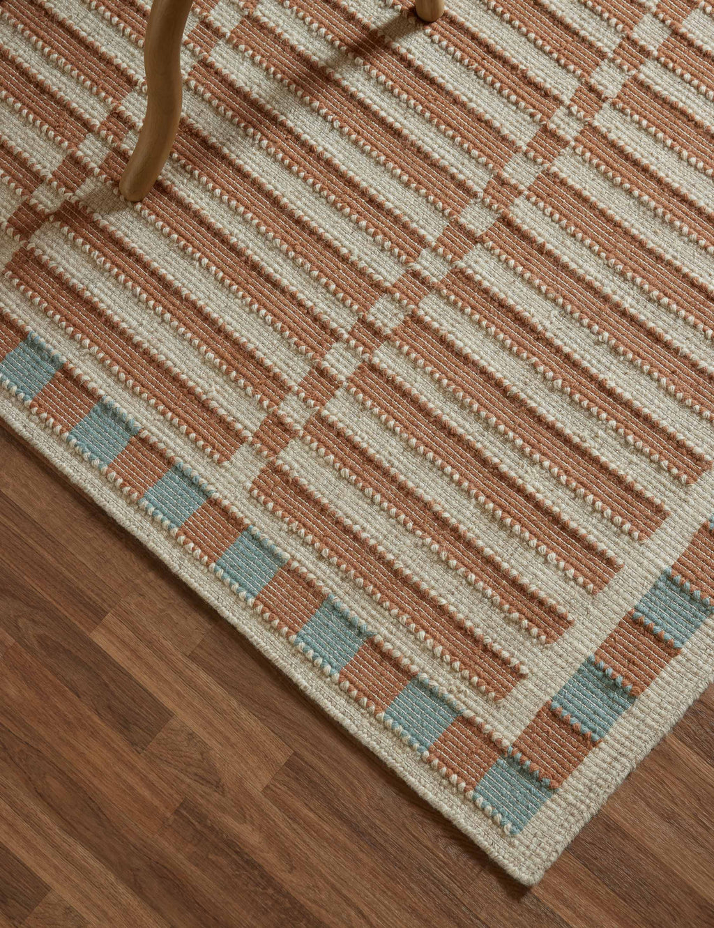 Jovian Flatweave Rug | Wool Blend, Durable Design