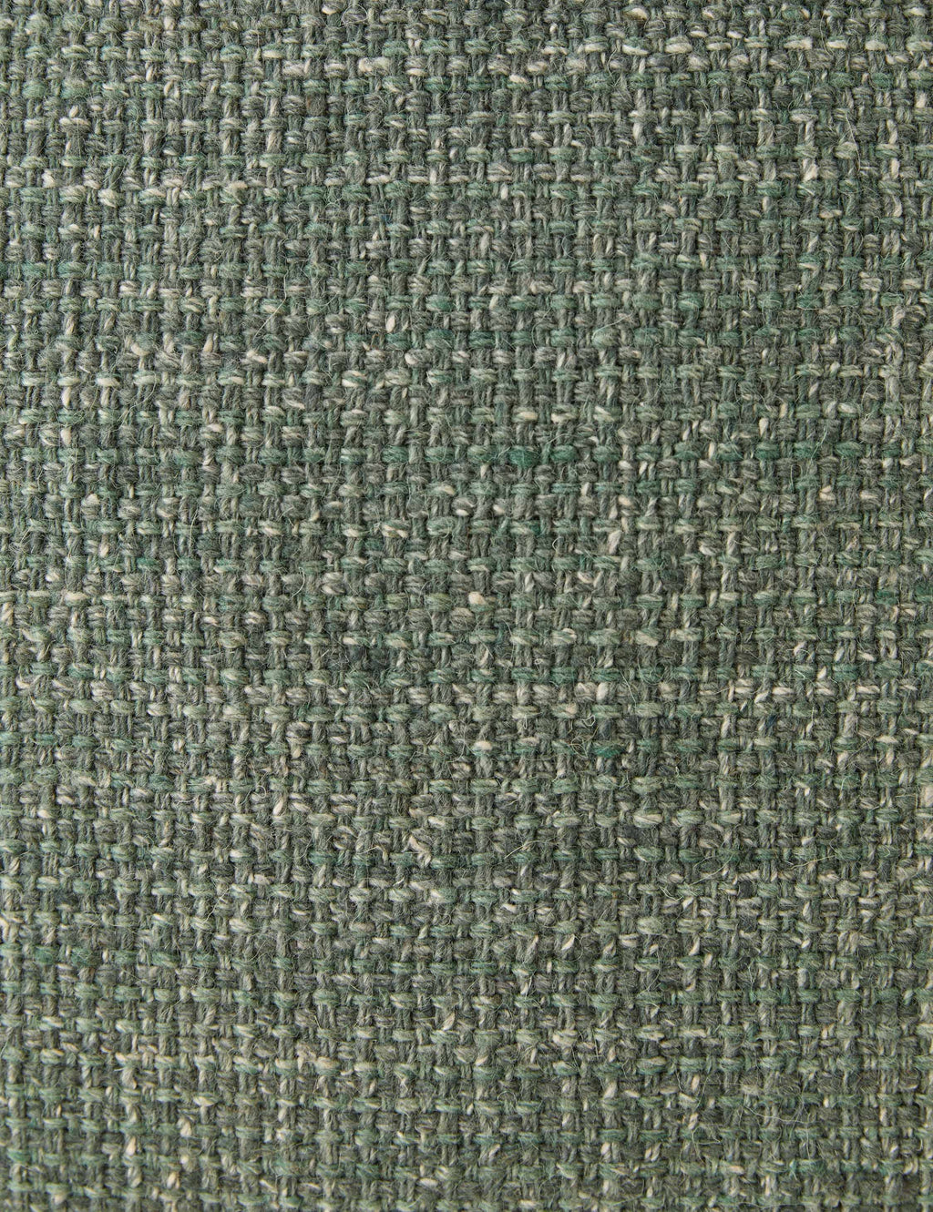 Enzi Throw Pillow | Tweed Fabric, Contrast Piping