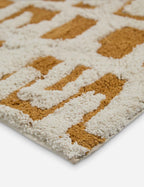Belo Organic Cotton Bath Mat | Quick-Drying, Plush Comfort