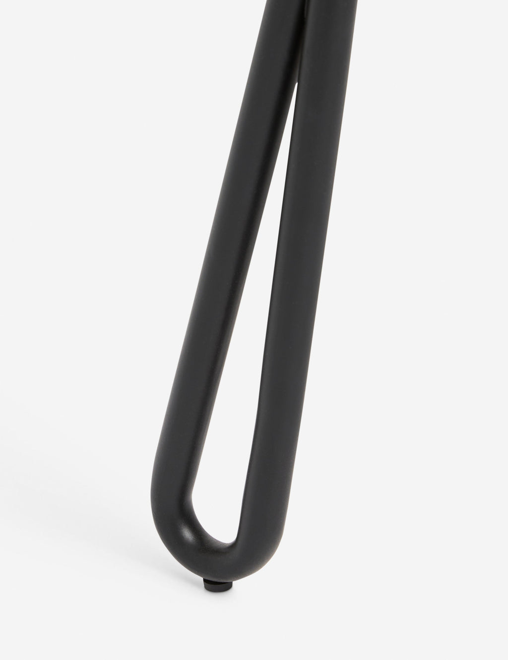 Fina Dining Chair | Curved Metal Frame, Upholstered Seat