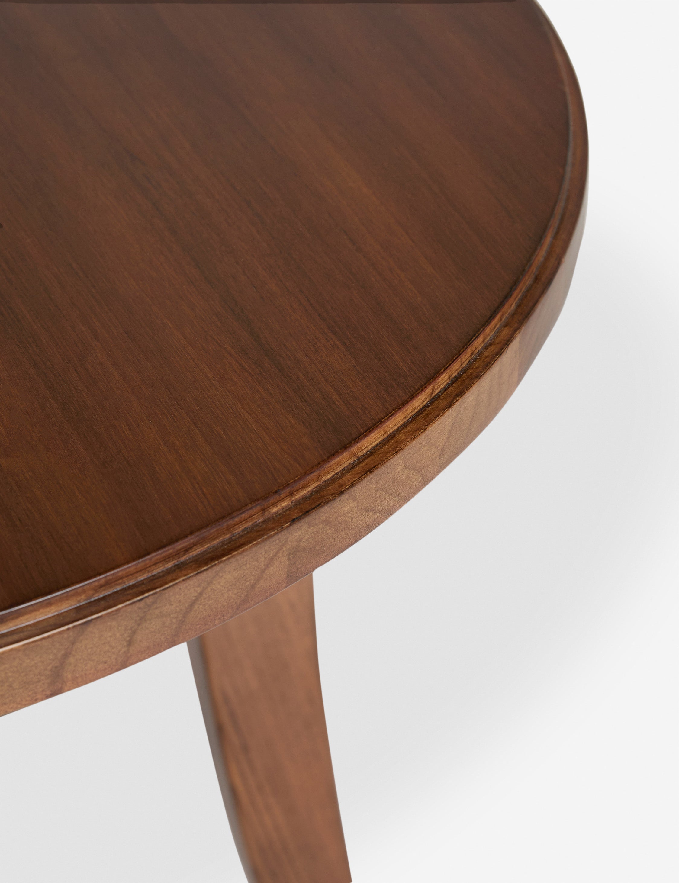 Fiora Round Side Table | Flared Legs, Compact Design