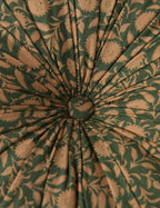 Bello Round Pillow | Floral Design, Linen Cotton Blend