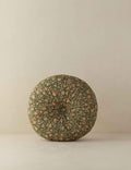 Bello Round Pillow | Floral Design, Linen Cotton Blend
