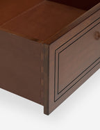Fable Nightstand | Brass Hardware, Two Drawers