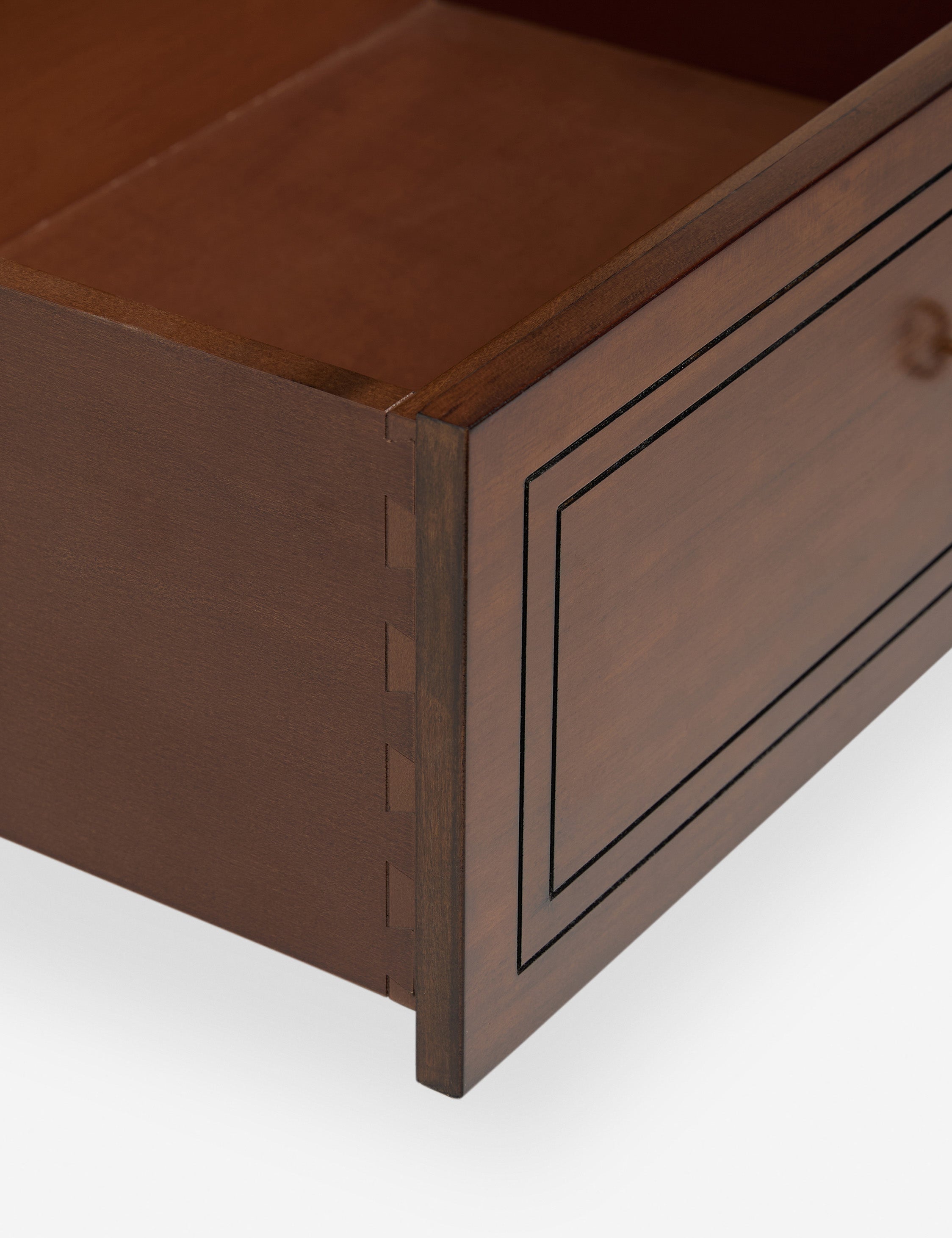 Fable Nightstand | Brass Hardware, Two Drawers