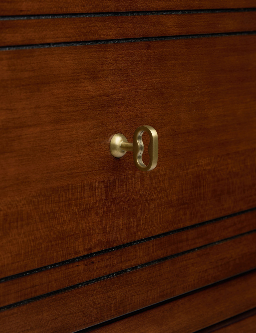 Fable Nightstand | Brass Hardware, Two Drawers