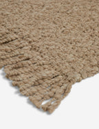Fino Handwoven Wool Rug | Chunky Pile, Plush Fringe