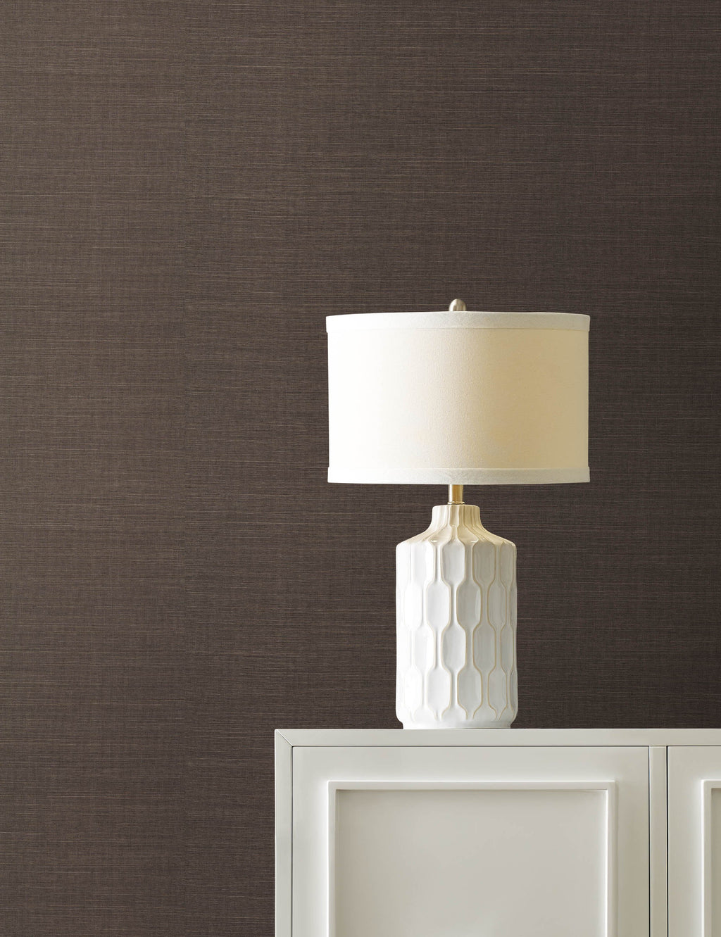 Bela Grasscloth Wallpaper | Woven Texture, Modern Palette