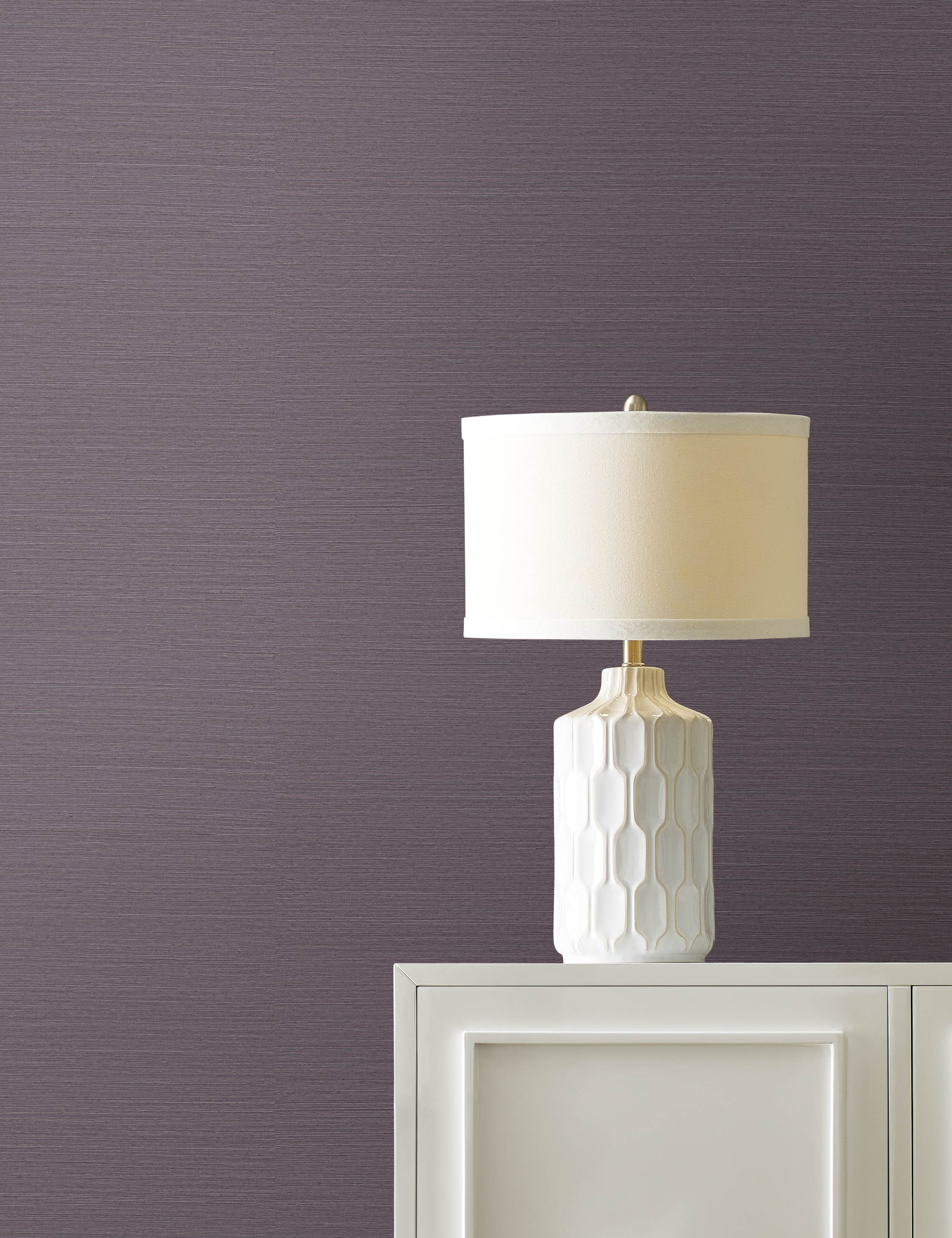 Bela Grasscloth Wallpaper | Woven Texture, Modern Palette