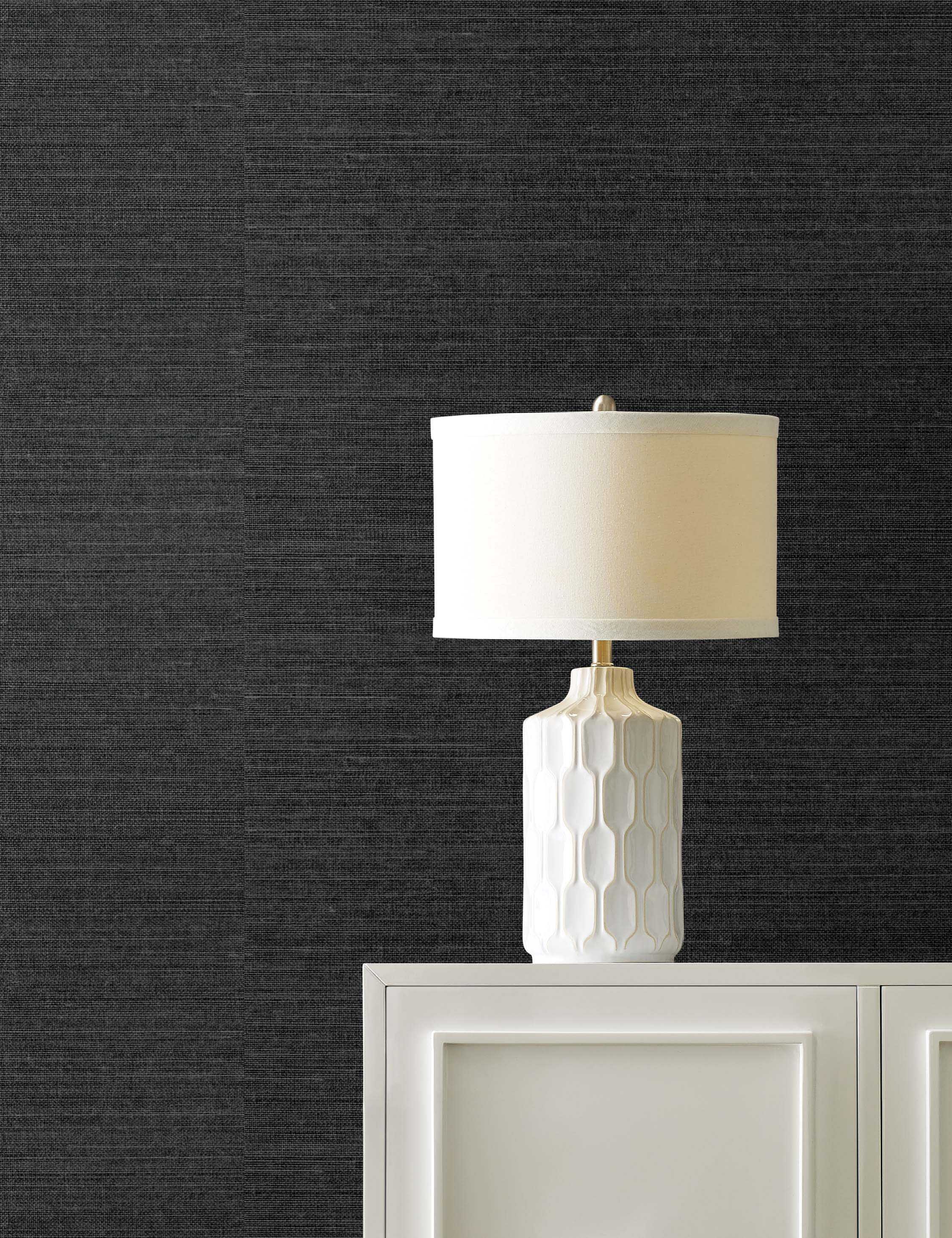 Bela Grasscloth Wallpaper | Woven Texture, Modern Palette