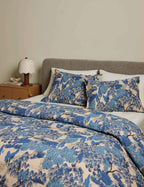 Briar Garden Walk Sham | Linen-Cotton Blend, Botanical Print