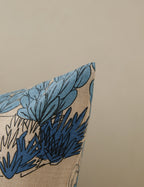 Briar Garden Walk Sham | Linen-Cotton Blend, Botanical Print