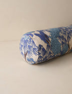 Briar Garden Walk Pillow | Modern Botanical Print, Linen