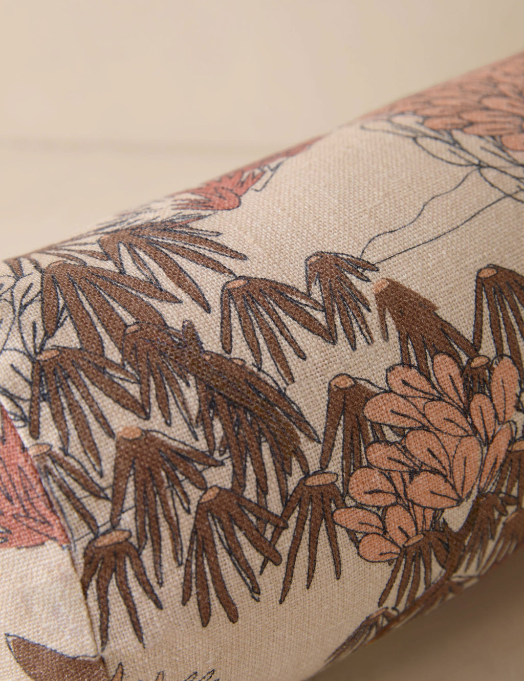 Breezy Garden Walk Pillow | Modern Botanical Print