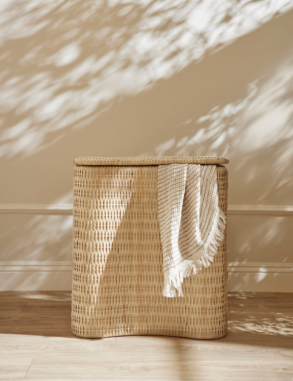 Haven Bath Accessories | Handwoven Rattan Design