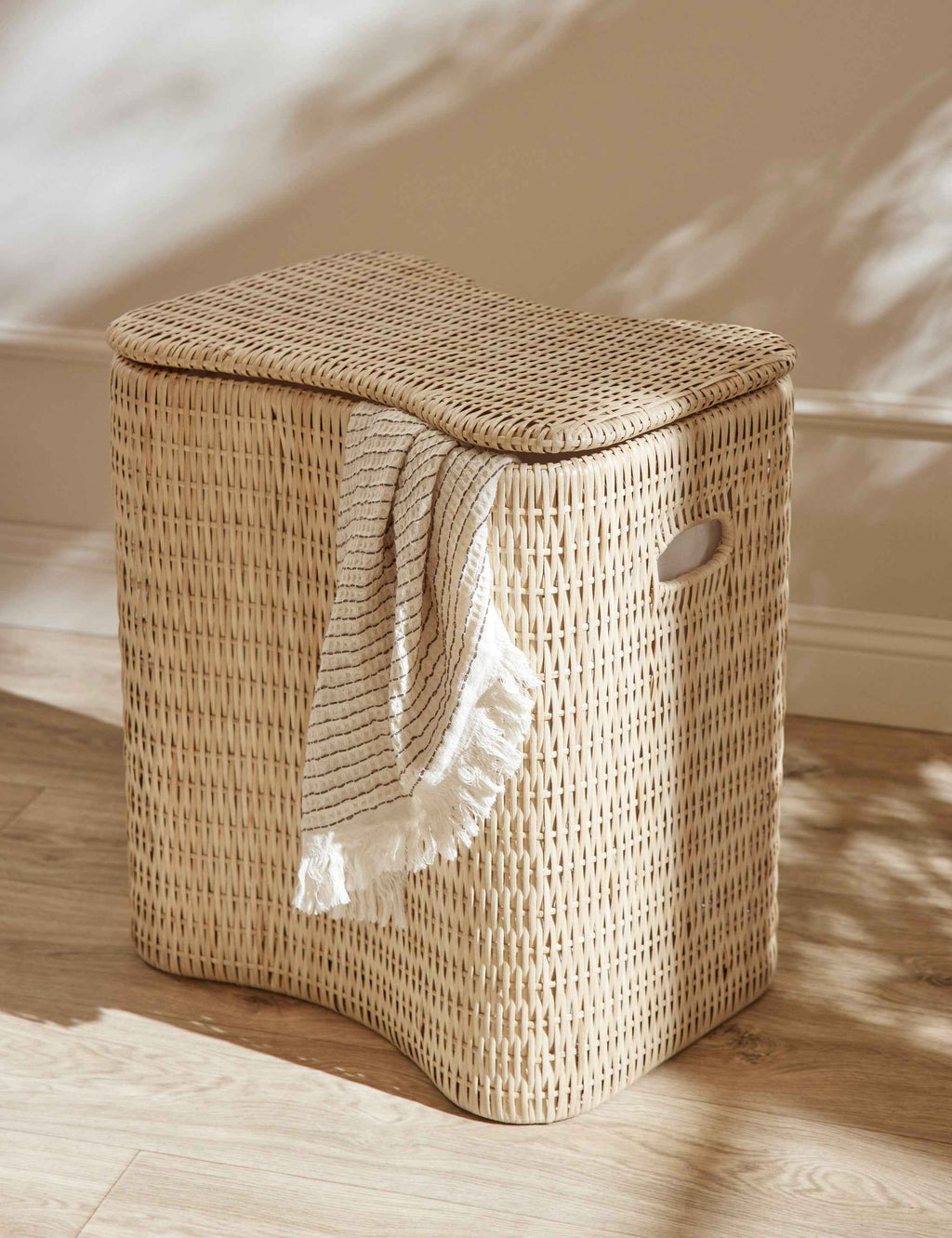 Haven Bath Accessories | Handwoven Rattan Design