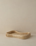 Haven Bath Accessories | Handwoven Rattan Design