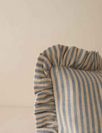 Isla Lumbar Pillow | Elongated Shape, Ruffled Flange