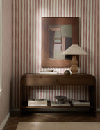 Bela Painterly Stripe Wallpaper | Organic-Inspired Design