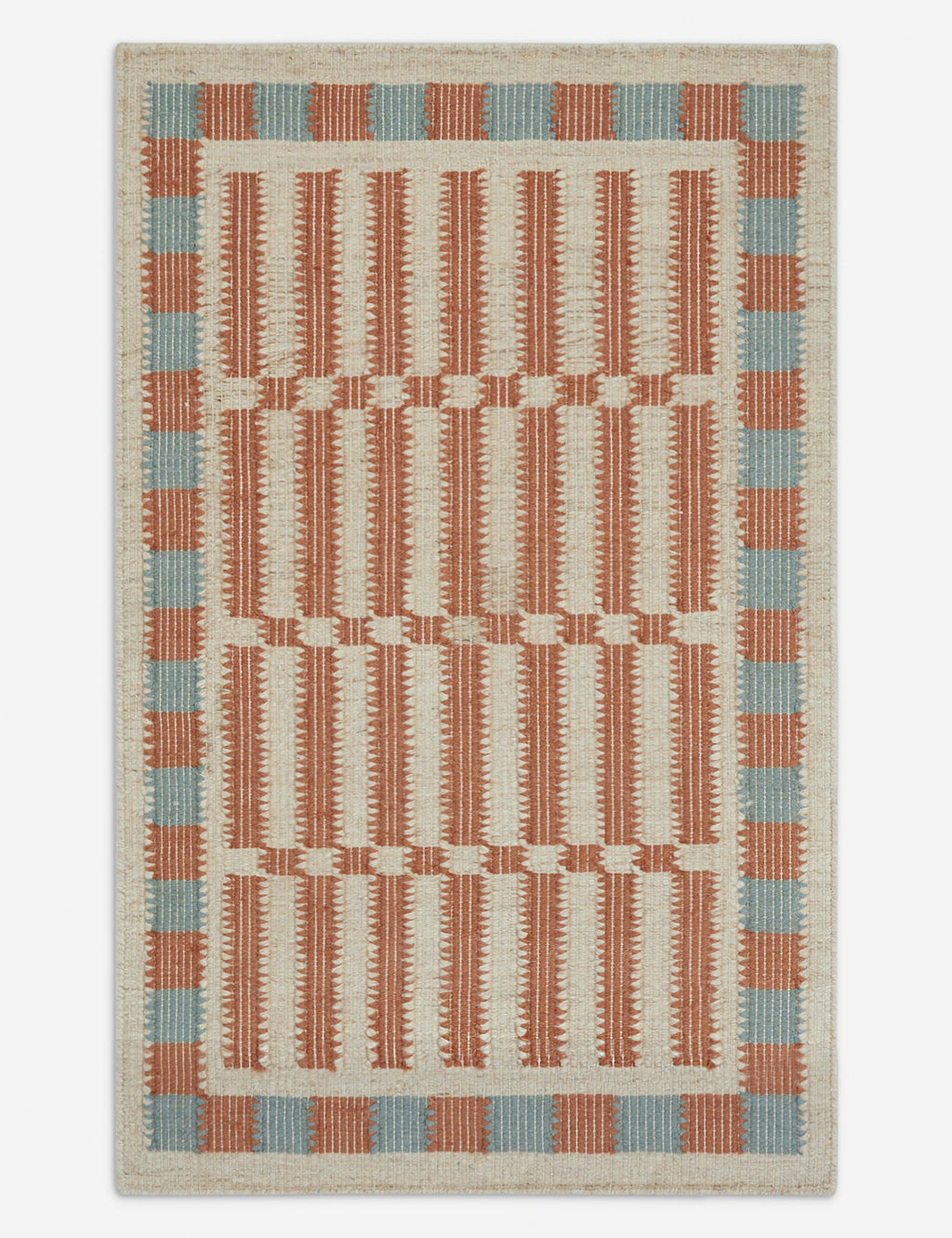 Jovian Flatweave Rug | Wool Blend, Durable Design