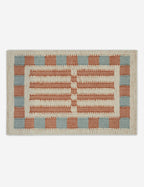 Jovian Flatweave Rug | Wool Blend, Durable Design