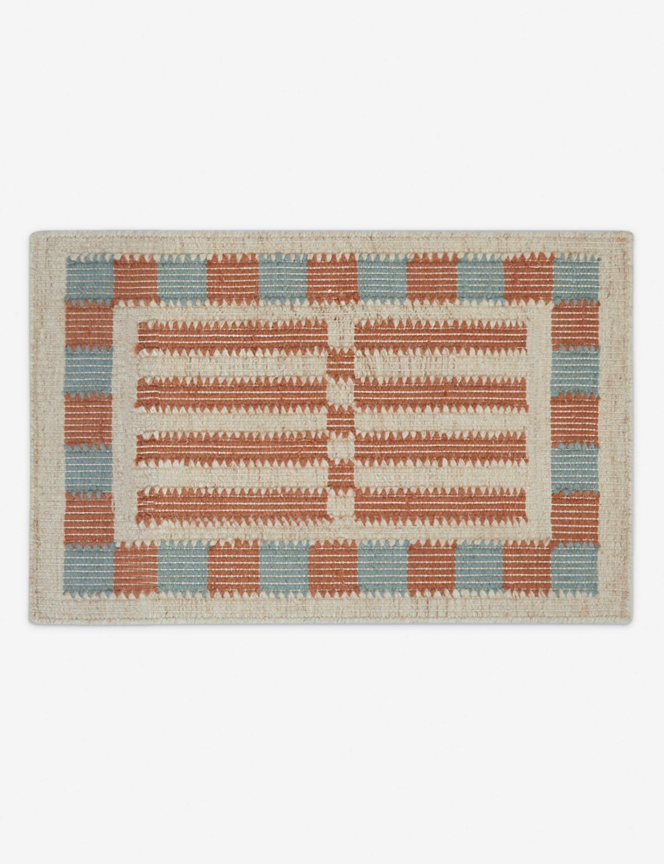 Jovian Flatweave Rug | Wool Blend, Durable Design