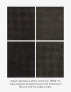 Haven Handmade Jute Rug | Handwoven Grid Design by Jake Arnold