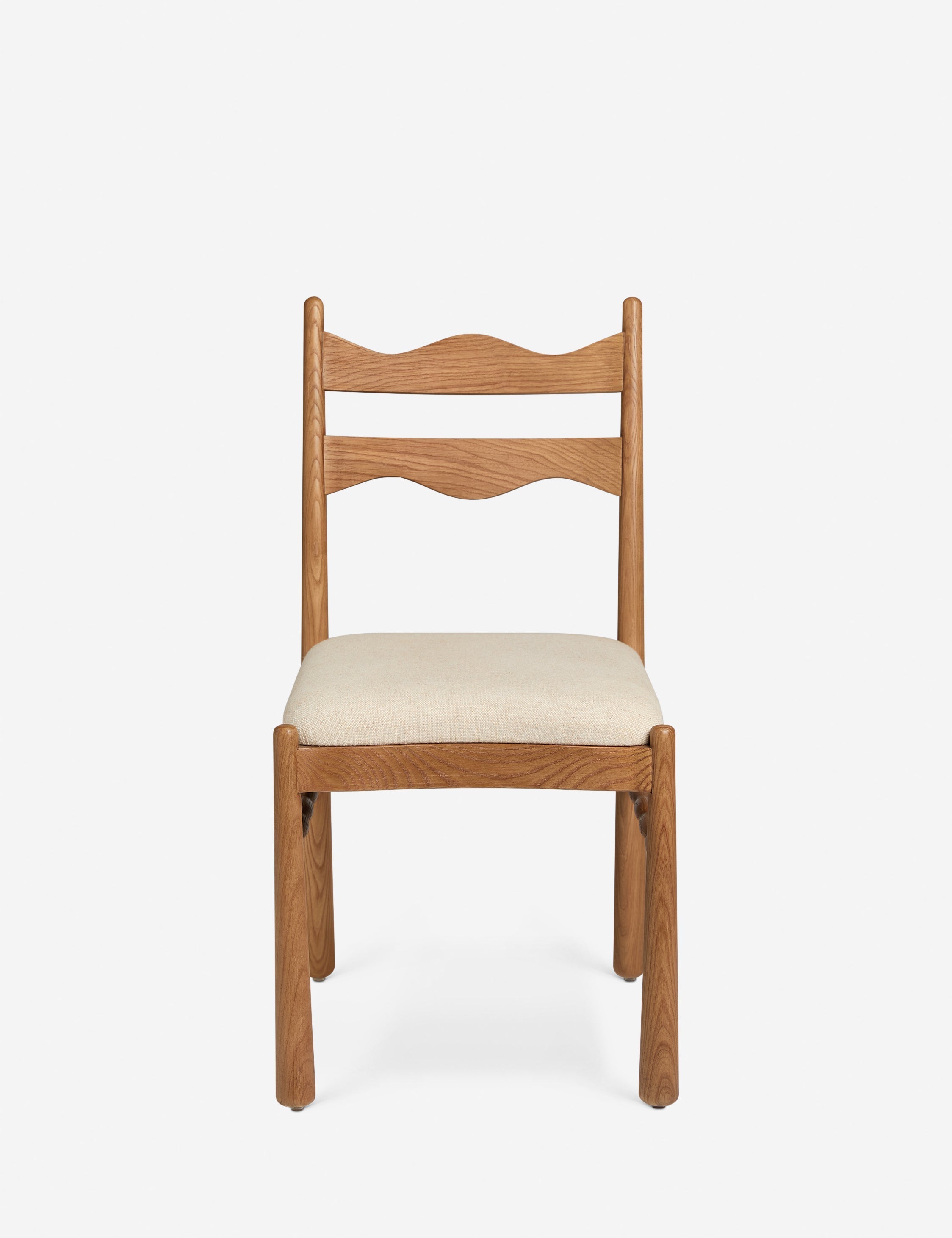 Kairo Dining Chairs (Set of 2) | Upholstered Seat, Tapered Legs