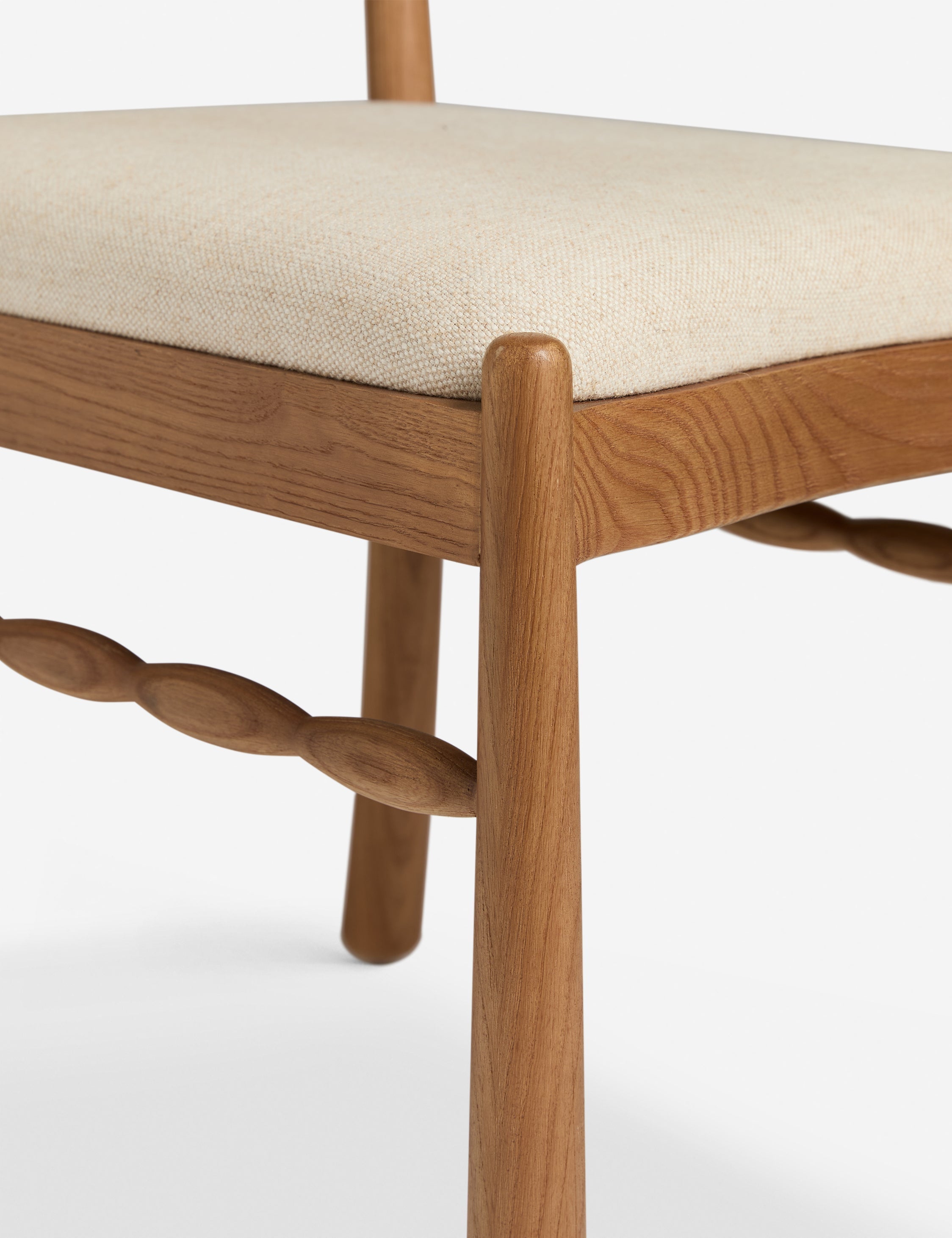 Kairo Dining Chairs (Set of 2) | Upholstered Seat, Tapered Legs