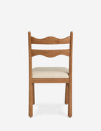 Kairo Dining Chairs (Set of 2) | Upholstered Seat, Tapered Legs