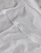 Kairo Duvet Cover | Textured Cotton, Waffle Gauze Design