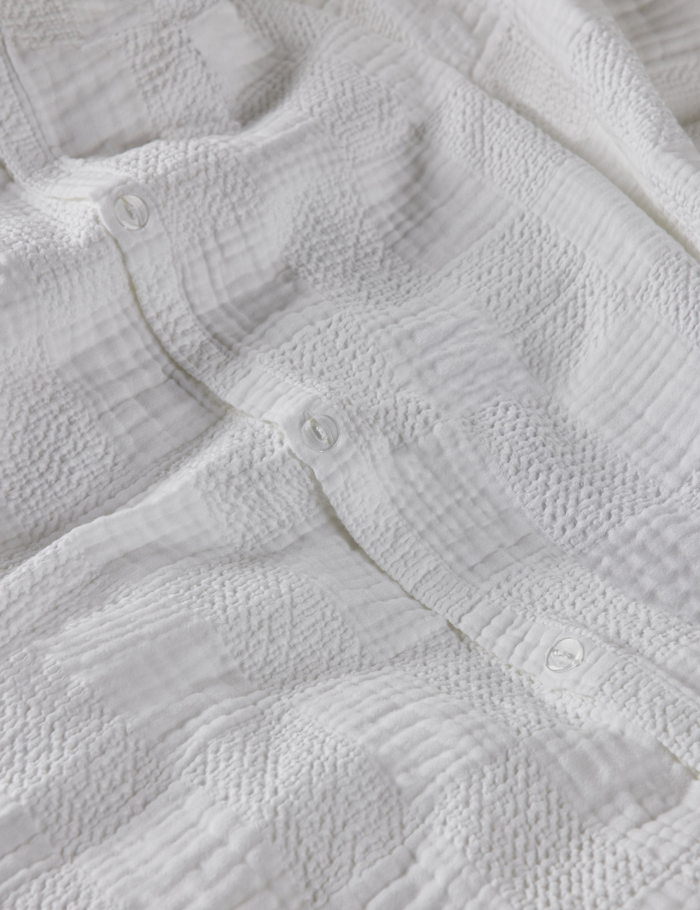 Kairo Duvet Cover | Textured Cotton, Waffle Gauze Design