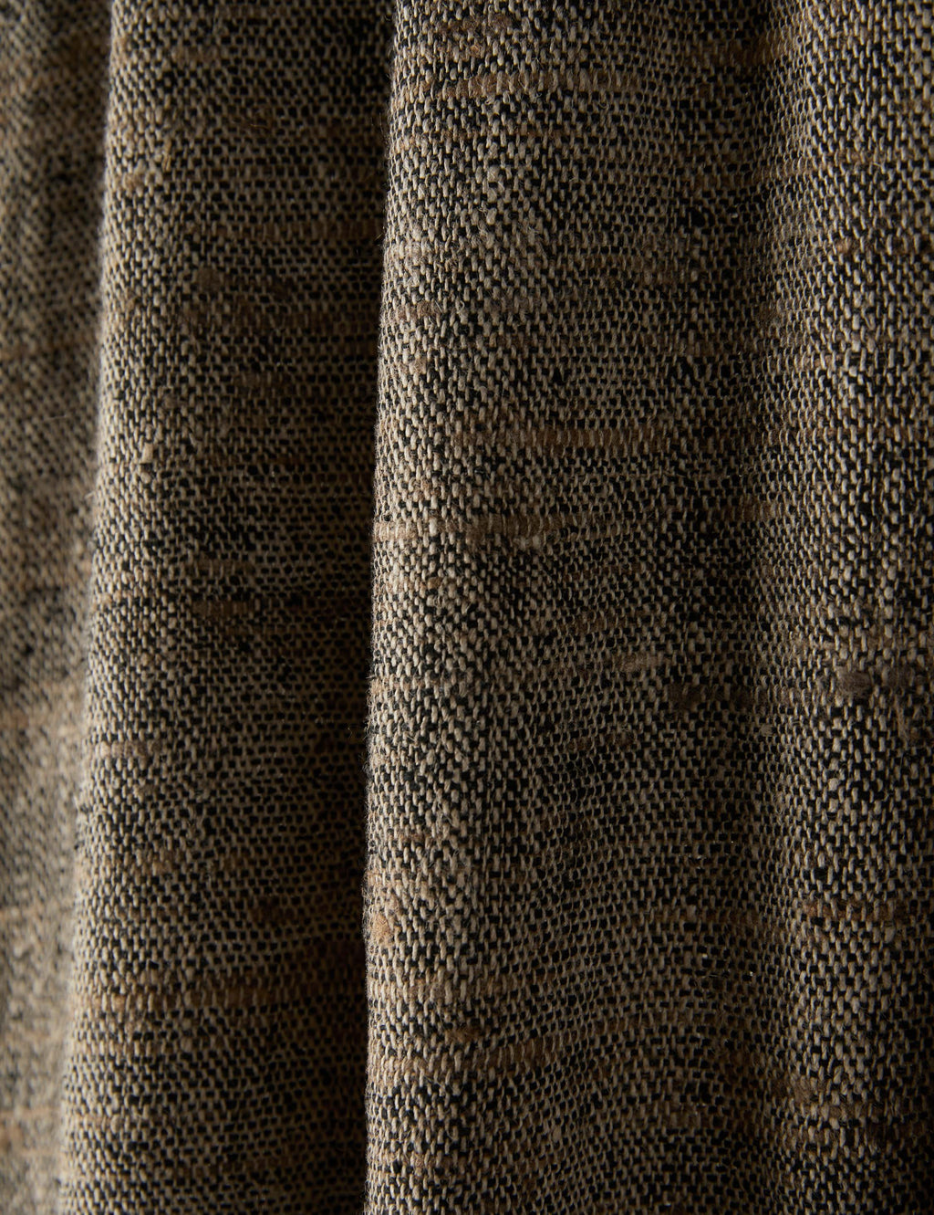 Luna Linen Silk Throw | Earthy Tones, Soft Texture