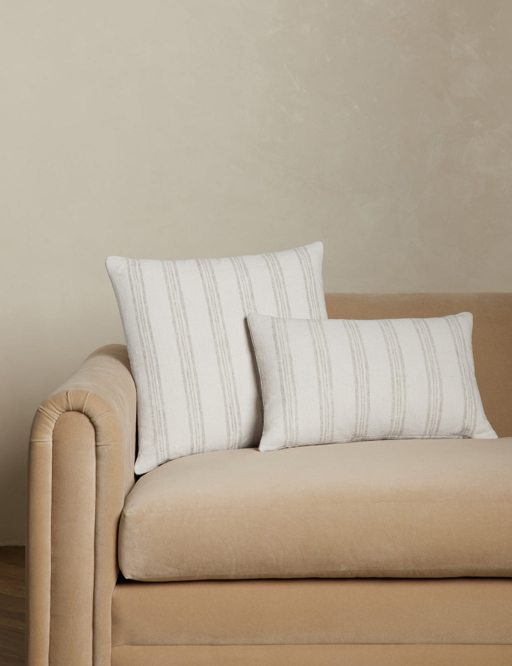 Lana Throw Pillow | Handwoven Cotton-Linen Blend