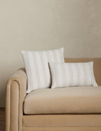 Lana Throw Pillow | Handwoven Cotton-Linen Blend