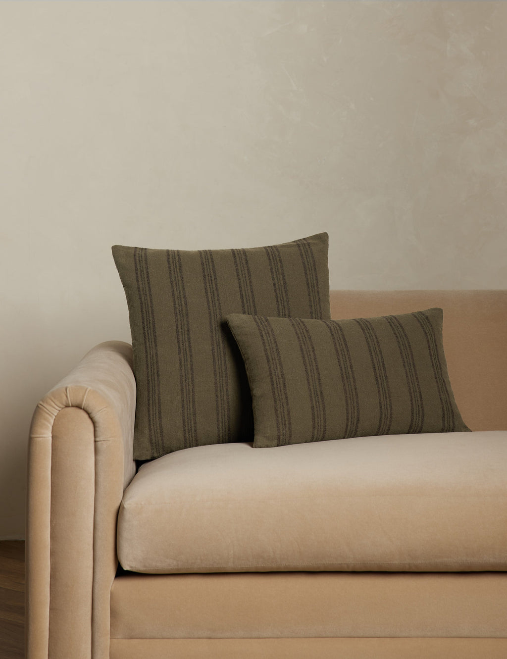 Lana Throw Pillow | Handwoven Cotton-Linen Blend