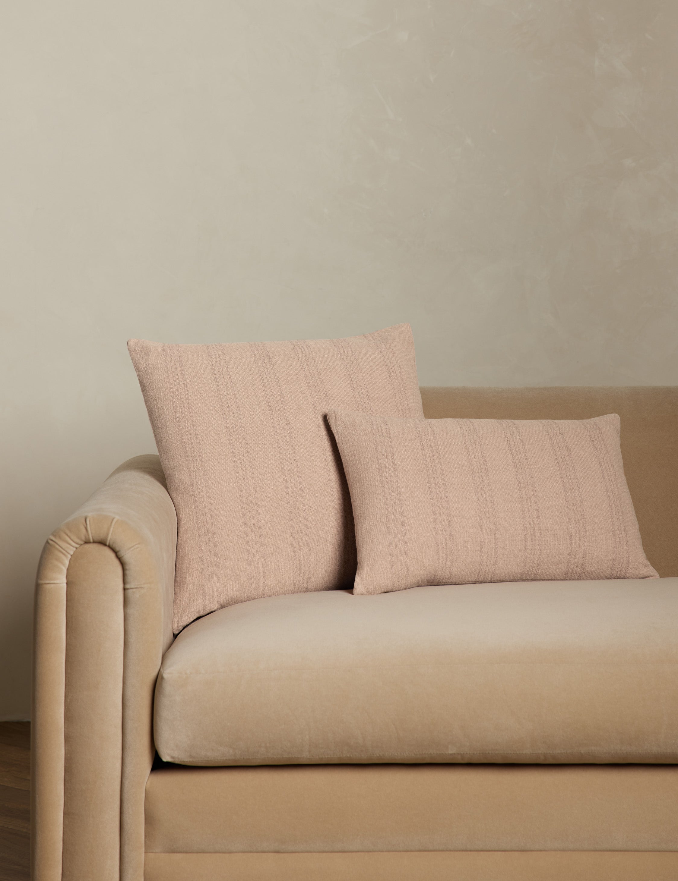 Lana Throw Pillow | Handwoven Cotton-Linen Blend