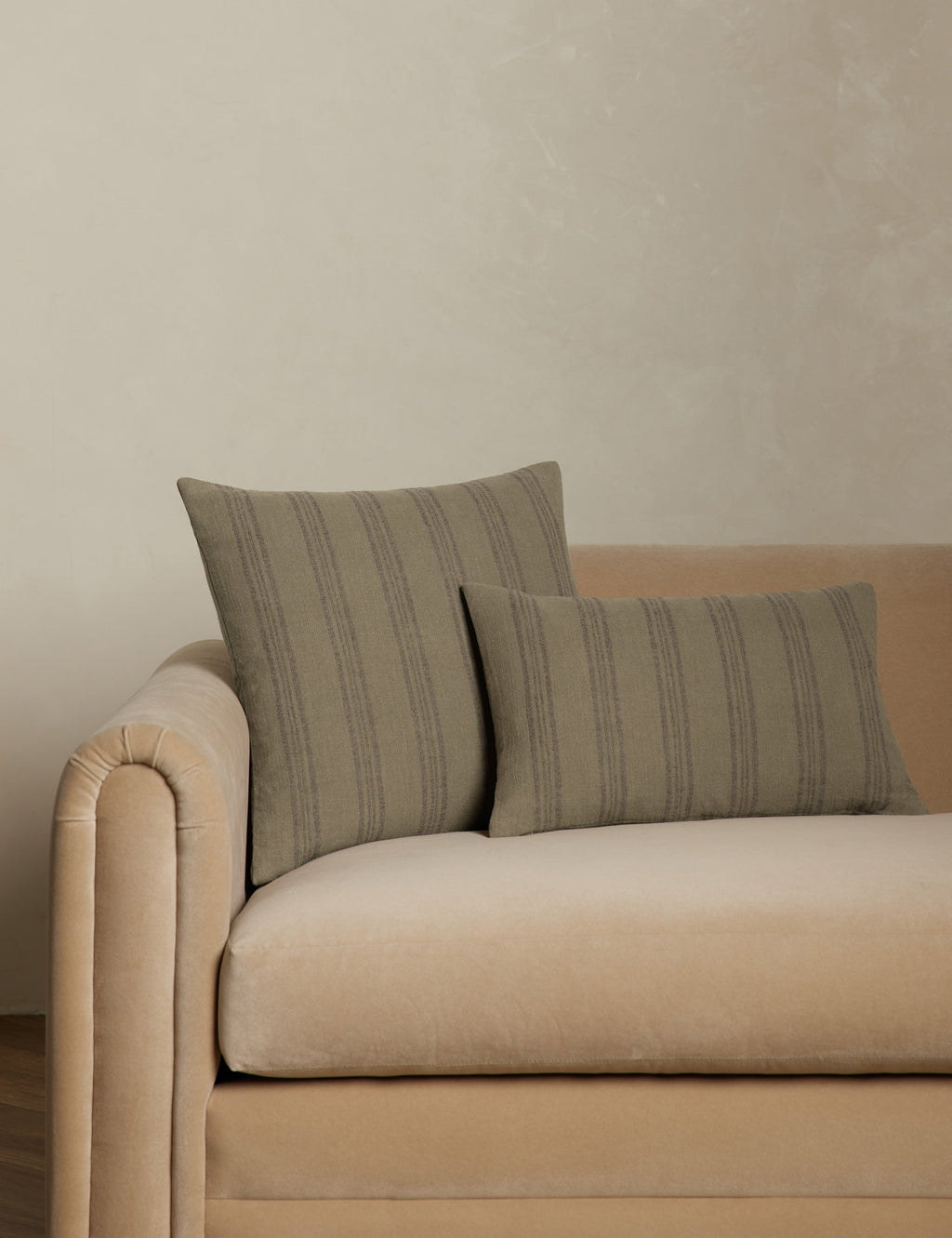 Lana Throw Pillow | Handwoven Cotton-Linen Blend