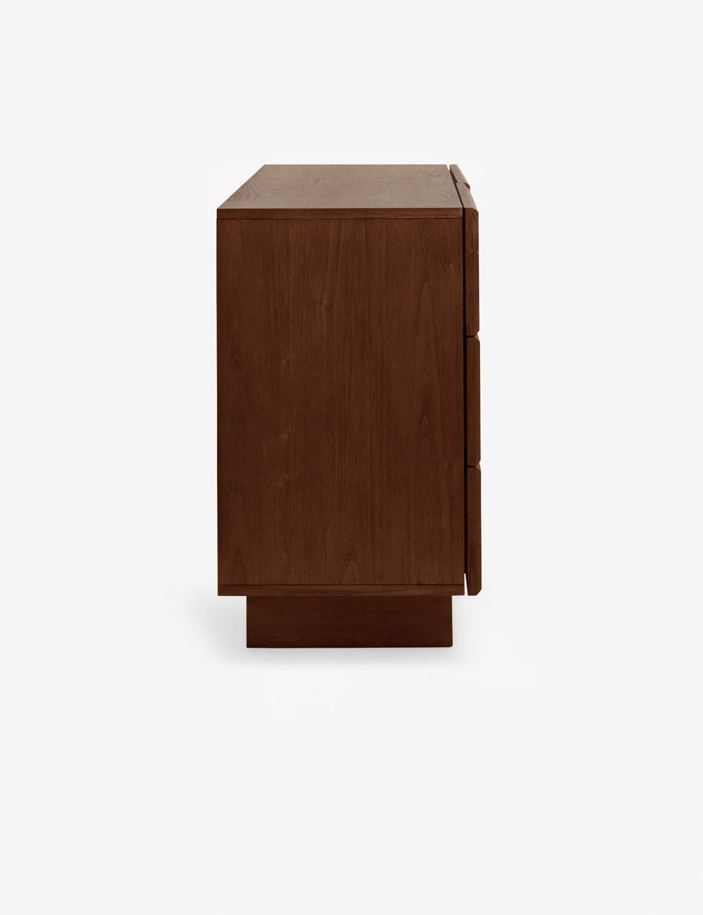 Lumen Dresser | Fluted Plinth Base, Six Spacious Drawers